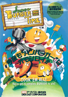 Super Burger Time (World) Game Cover